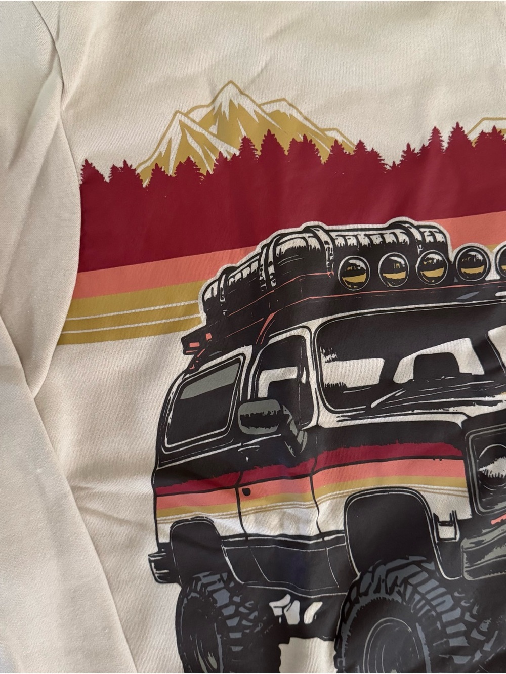 Chevy Blazer K5 Men's 5XL Full Zip Fleece Graphic Hoodie Chevrolet GM Gravel NWT - Picture 6 of 16